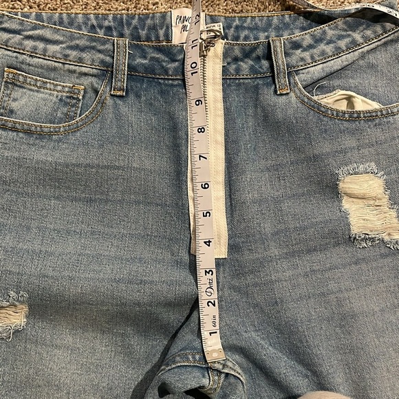 Princess Polly Circle Front Zip Up Jeans sz 8 - Picture 11 of 13